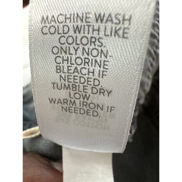 J. Jill Gray Wash Denim Authentic Fit Slim Ankle Jeans Size 14 - Picture 8 of 8